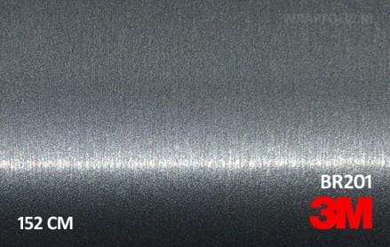 3M 2080 BR201 Brushed Steel