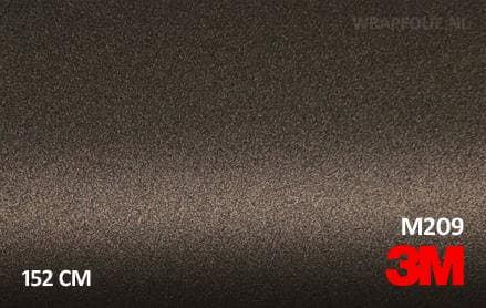 3M 2080 M209 Matte Brown Metallic