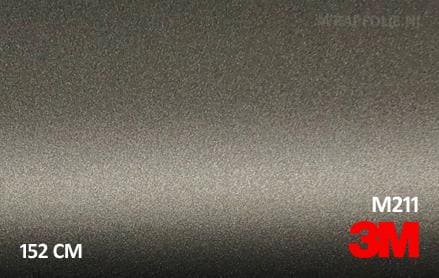 3M 2080 M211 Matte Charcoal Metallic