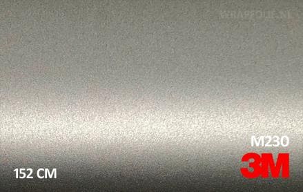 3M 2080 M230 Matte Grey Aluminium