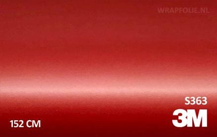 3M 2080 S363 Satin Smoldering Red