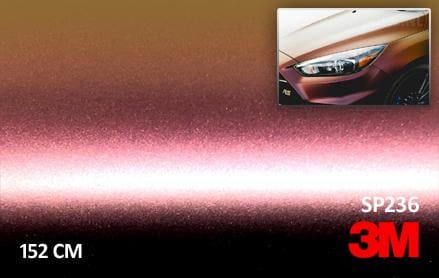 3M 2080 SP236 Satin Flip Volcanic Flare