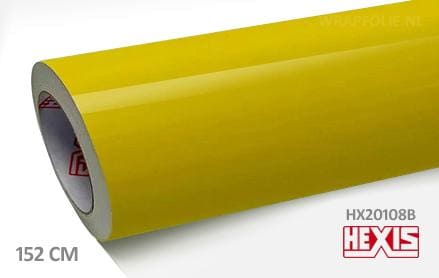 Hexis HX20108B Lemon Yellow Gloss