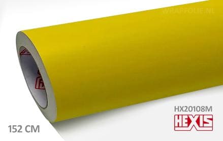 Hexis HX20108M Lemon Yellow Matt