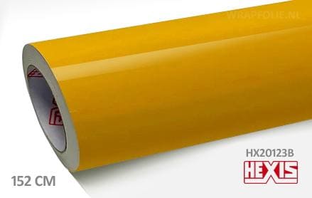 Hexis HX20123B Daffodil Yellow Gloss