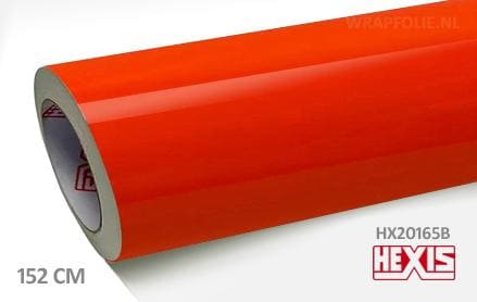 Hexis HX20165B Mandarin Red Gloss