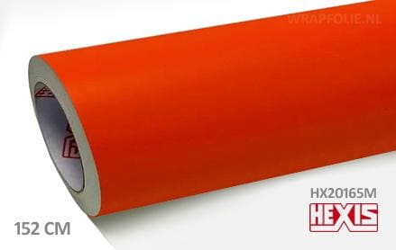 Hexis HX20165M Mandarin Red Matt