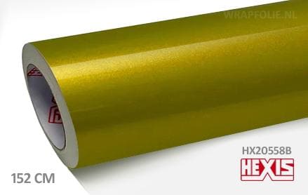 Hexis HX20558B Metallic Yellow Gloss