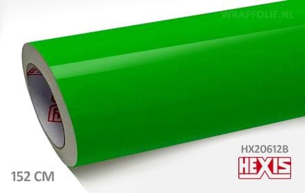 Hexis HX20612B Fluor Green Gloss