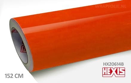 Hexis HX20614B Fluor Orange Gloss