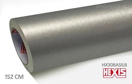 Hexis HX30BASILB Brushed Aluminium Silver