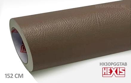 Hexis HX30PGGTAB Taupe Grain Leather Gloss