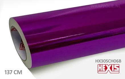 Hexis HX30SCH06B Super Chrome Purple Gloss