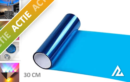 10 mtr Blauw tint folie