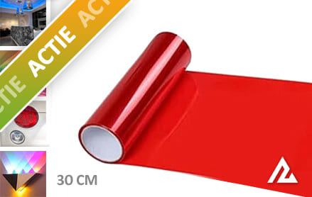 10 mtr Rood tint folie