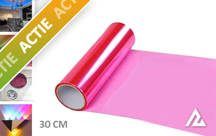 10 mtr Roze tint folie